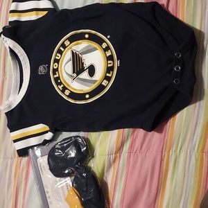 St Louis Blues infant onesie